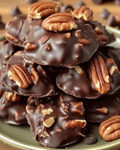 chocolate-pecan-turtle-clusters