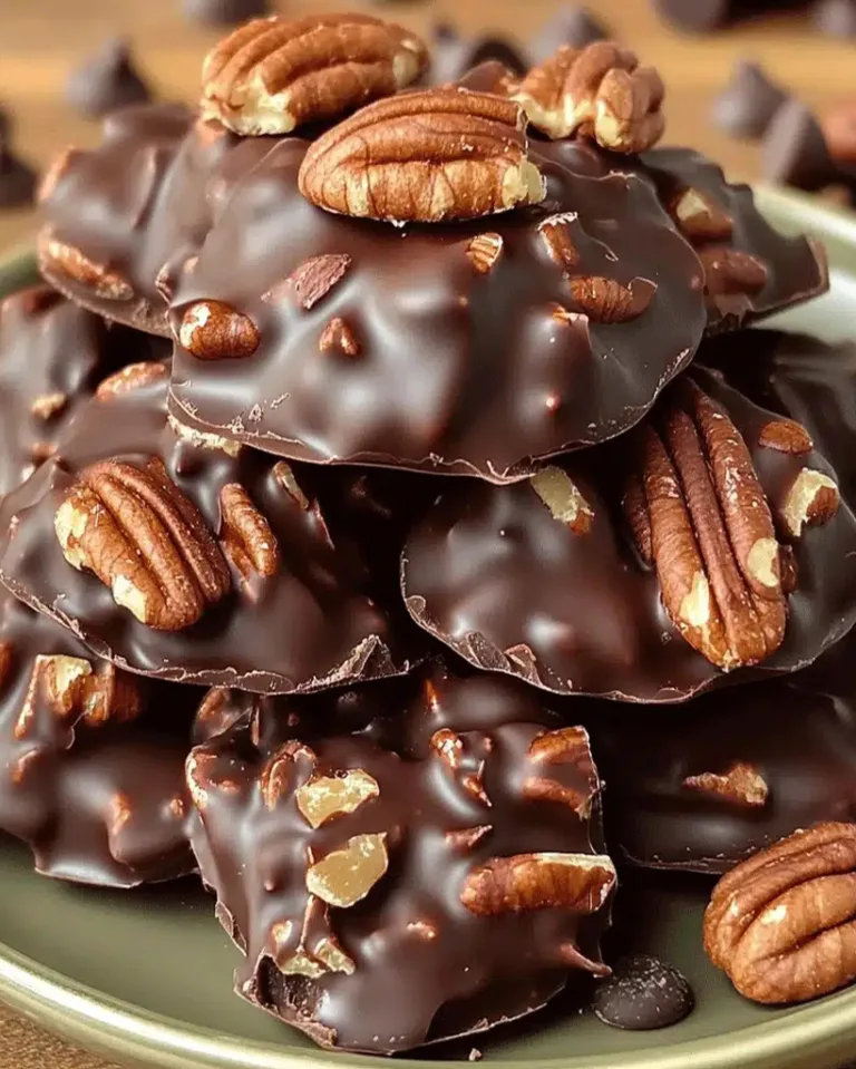 chocolate-pecan-turtle-clusters