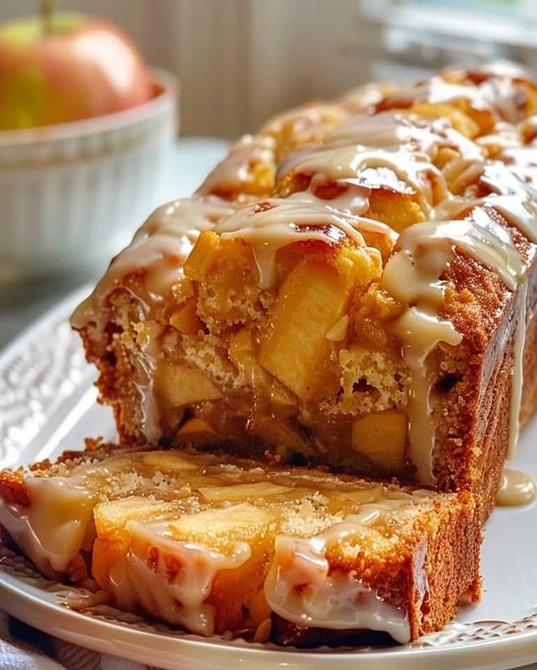 Luscious Country Apple Fritter Cake
