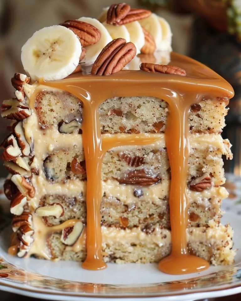 banana-pecan-caramel-layer-cake