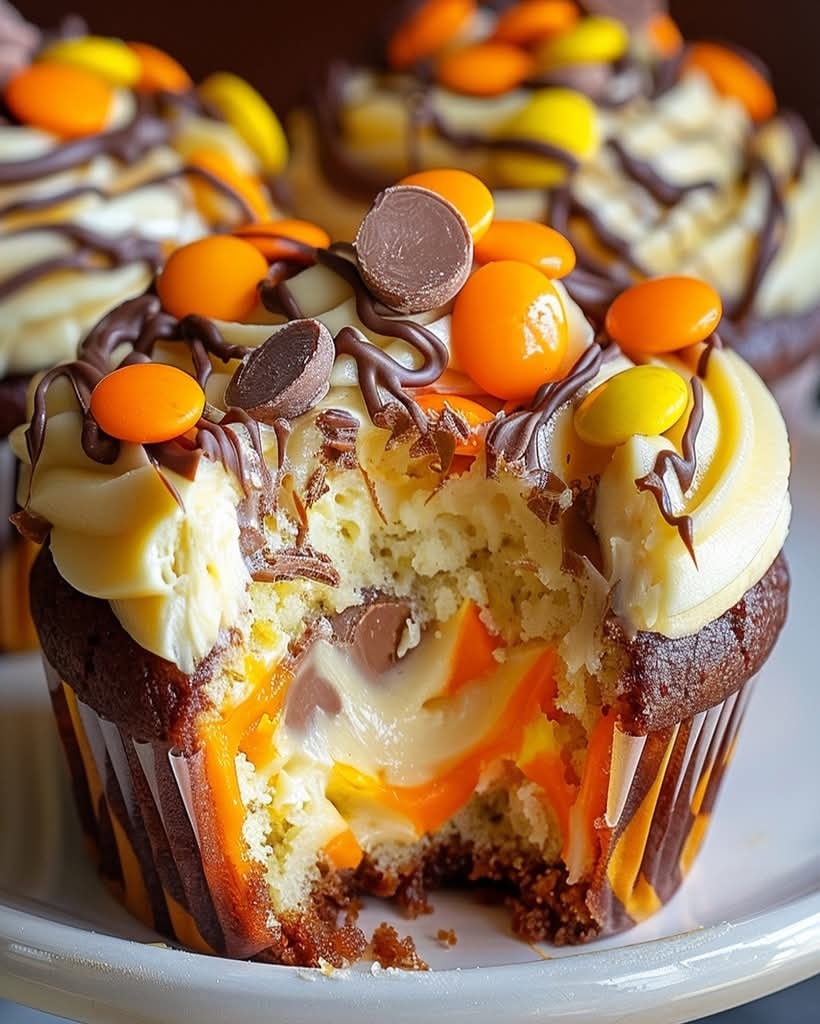 chocolate-peanut-butter-cheesecake-cupcakes
