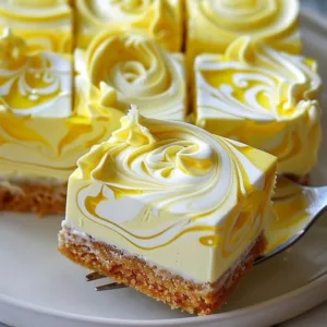 elegant-lemon-marbled-cheesecake-bars