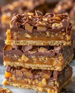 gooey-caramel-chocolate-crunch-bars