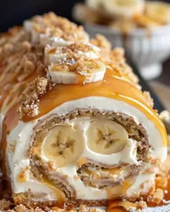 irresistible-banana-caramel-roll-cake