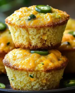jalapeno-cheddar-cornbread-muffins
