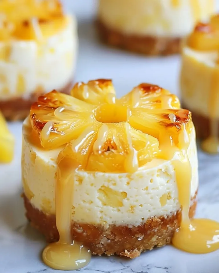 mini-pineapple-upside-down-cheesecakes