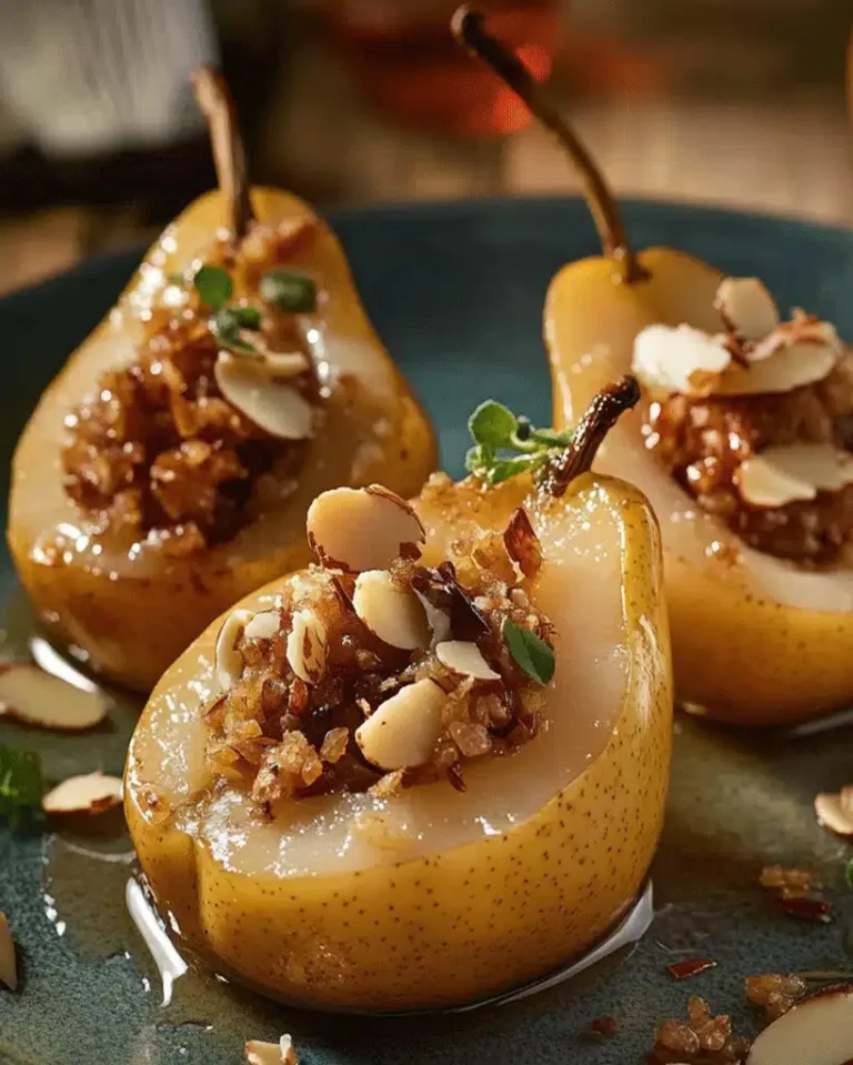stuffed-pears-almond-ginger-filling