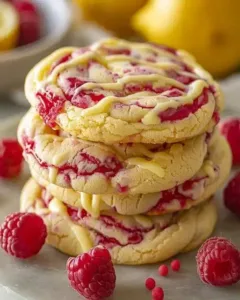 white-chocolate-lemon-raspberry-cookies