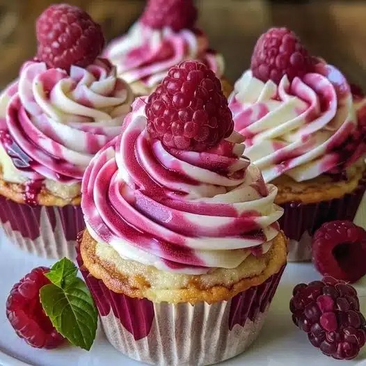 raspberry-cheesecake-cupcakes