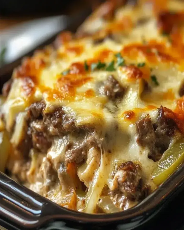 Easy Cheesy Philly Cheesesteak Recipe