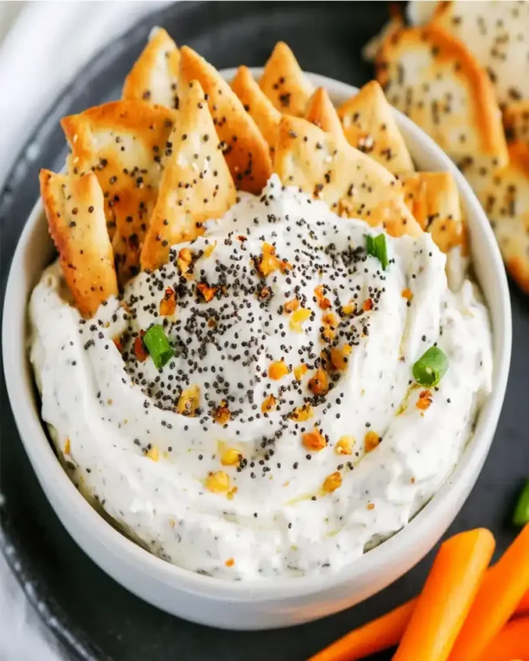 Easy Everything Bagel Greek Yogurt Dip