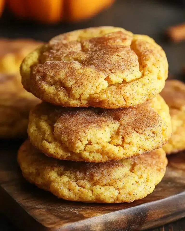 Soft Chewy Pumpkin Snickerdoodles Recipe
