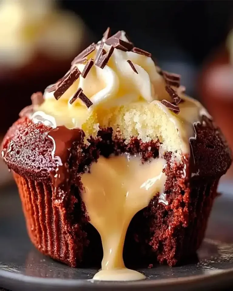 Easy Molten Chocolate Lava Cupcakes Recipe