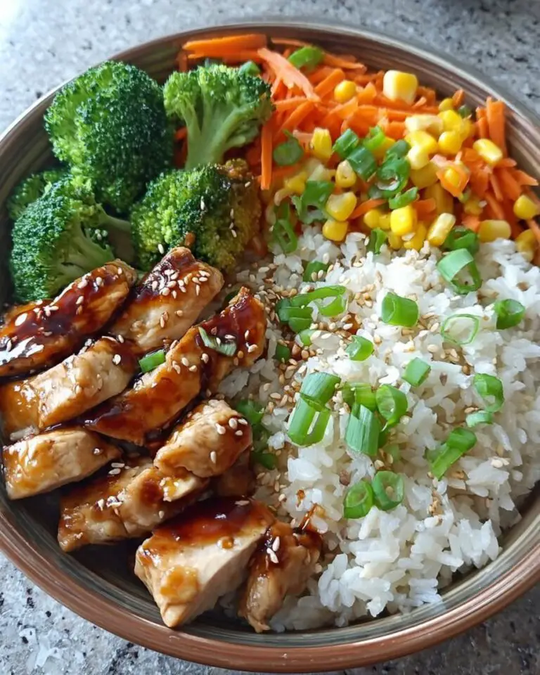 Easy Teriyaki Chicken Rice Bowl Recipe