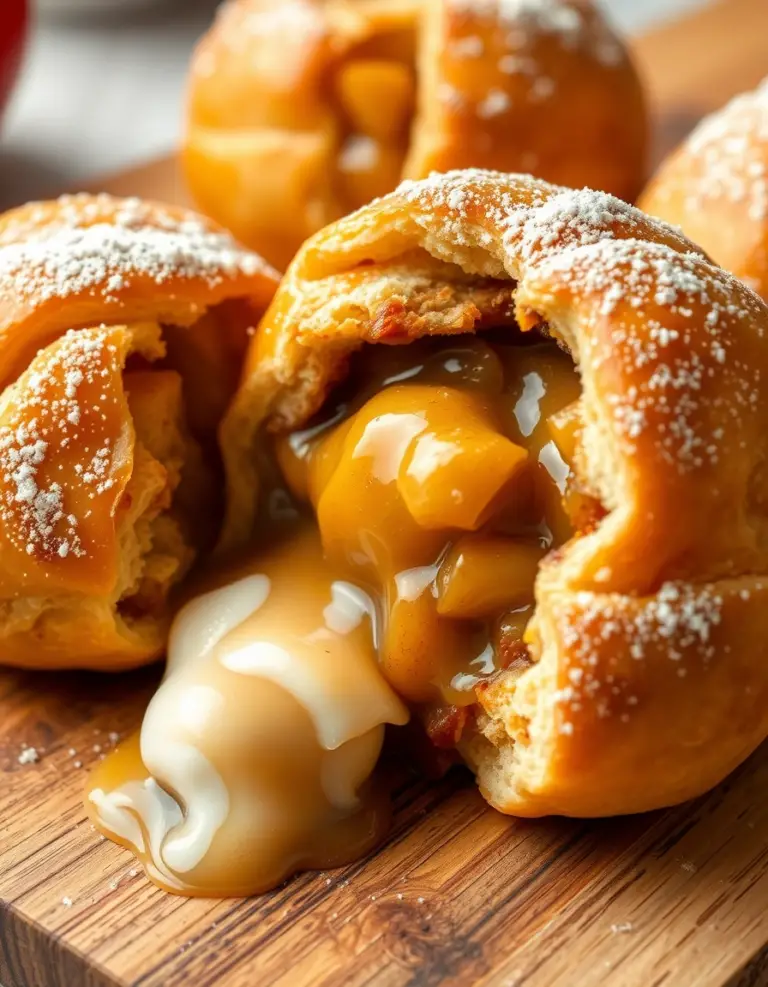 Air Fryer Apple Pie Bombs