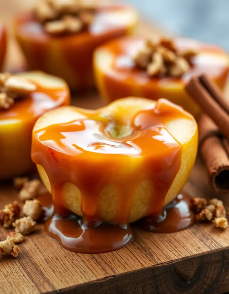 Caramel Apple Bites Recipe Easy Fall Snack Idea