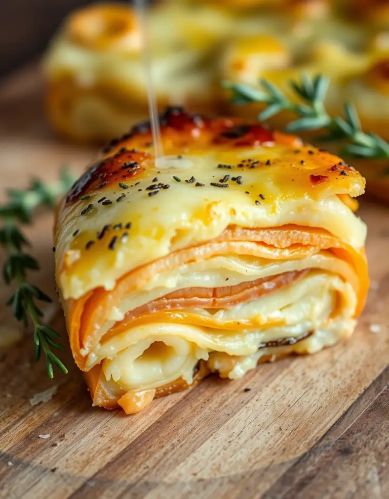 Cheesy Root Vegetable Gratin