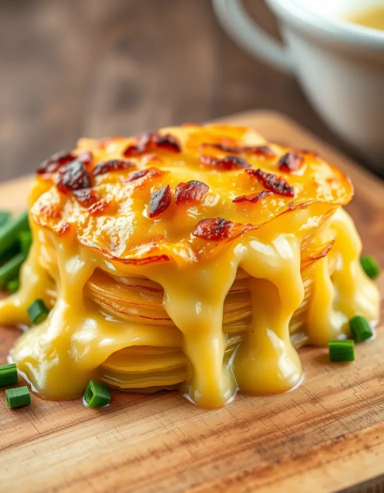 These Cheesy Scalloped Potatoes are perfection!