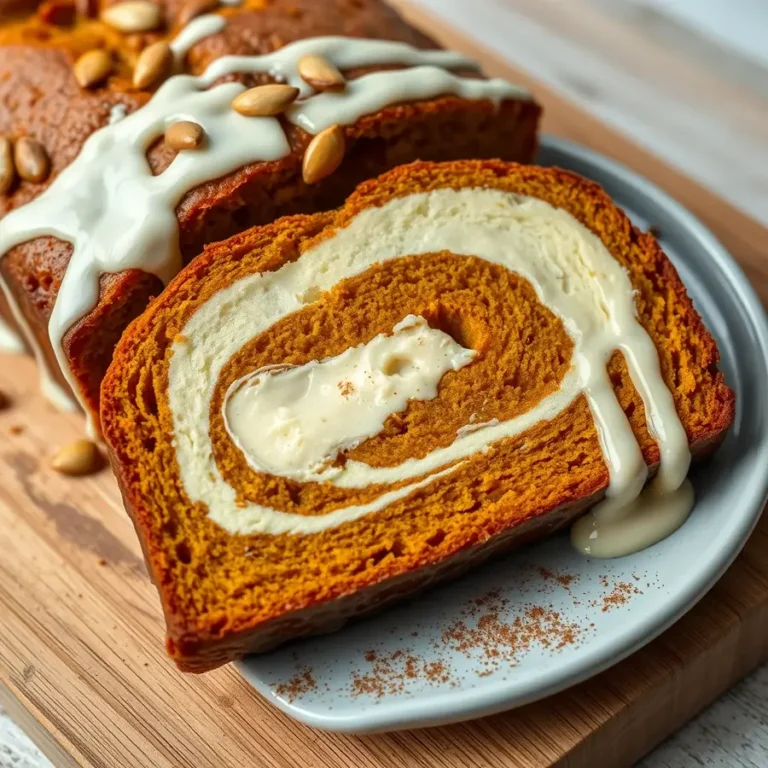 Ultimate Pumpkin Cream Cheese Bread Recipe with Cream Cheese Swirl