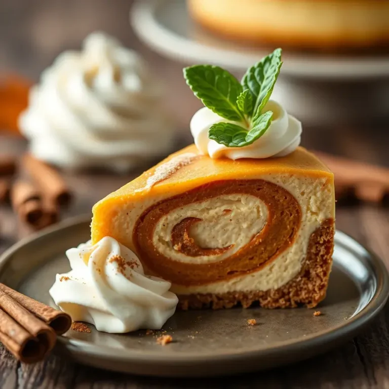 Easy Mini Pumpkin Swirled Cheesecakes Recipe Guide