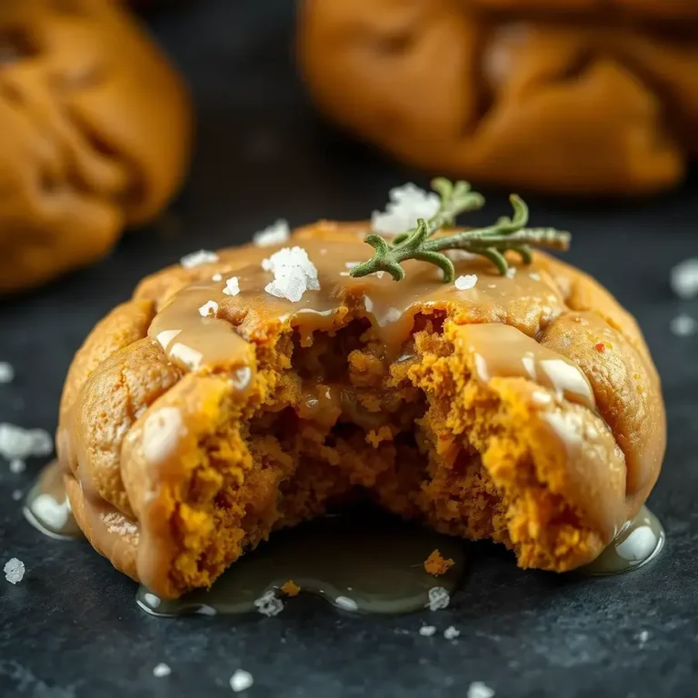 Perfect Maple Pumpkin Cookies with Savory Maple Glaze