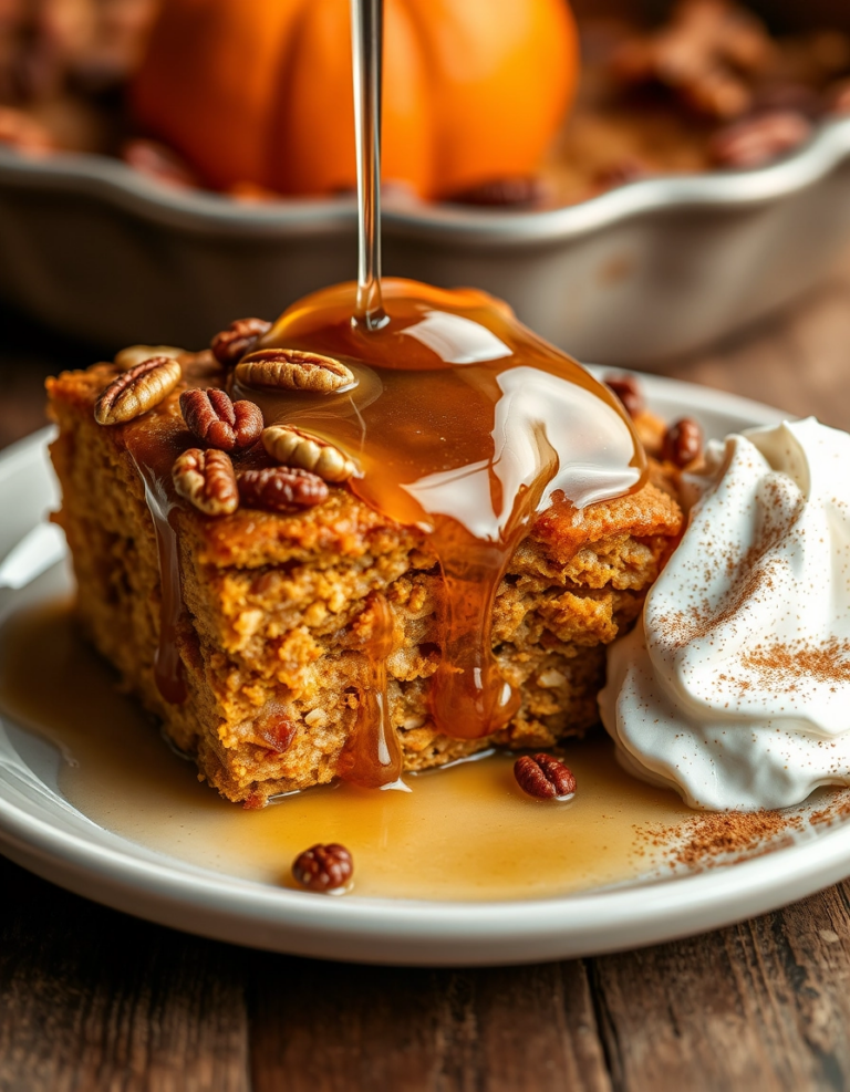 Pumpkin Baked Oatmeal
