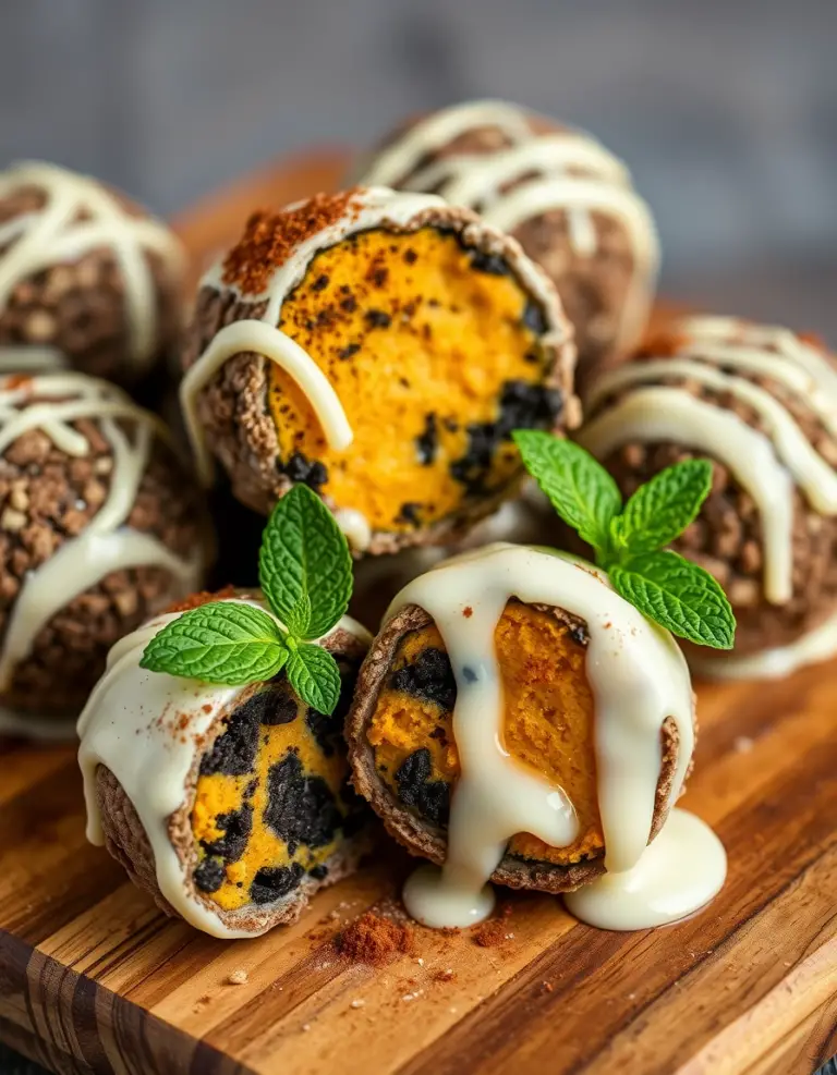 Pumpkin Oreo Balls