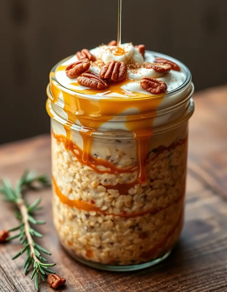 Pumpkin Pie Overnight Oats
