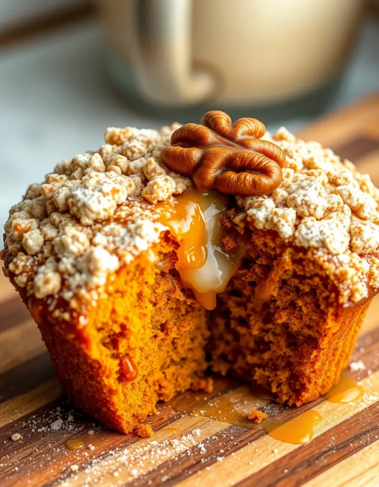 Pumpkin Streusel Muffins