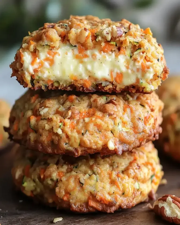 Healthy Carrot Zucchini Cake Cookies Recipe