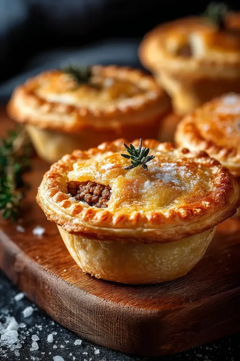 Wrapped Scotch Meat Pies: Bite-Sized Delights