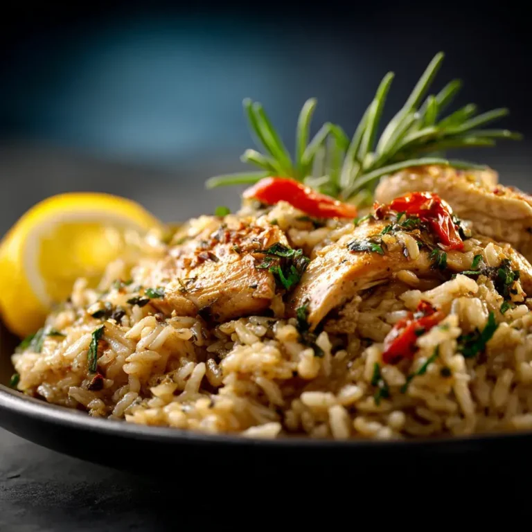 Easy Zesty Lemon Herb Chicken Rice