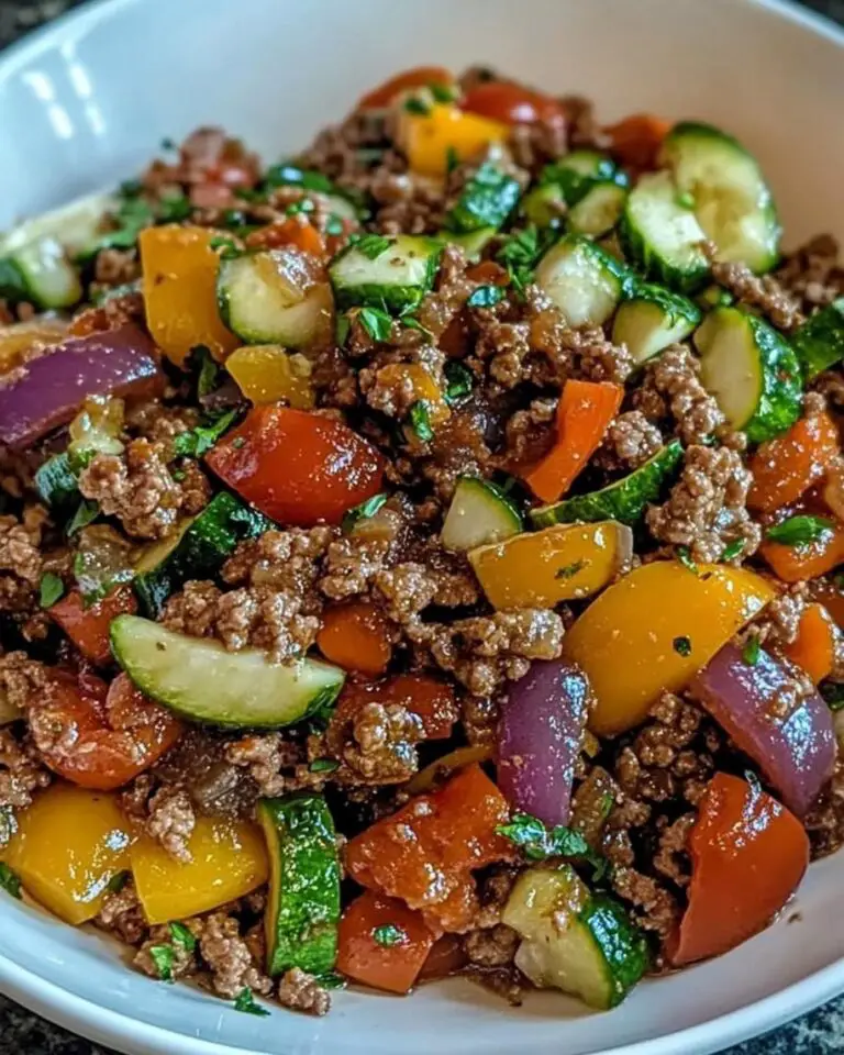 Quick Mediterranean Ground Beef Stir Fry Recipe