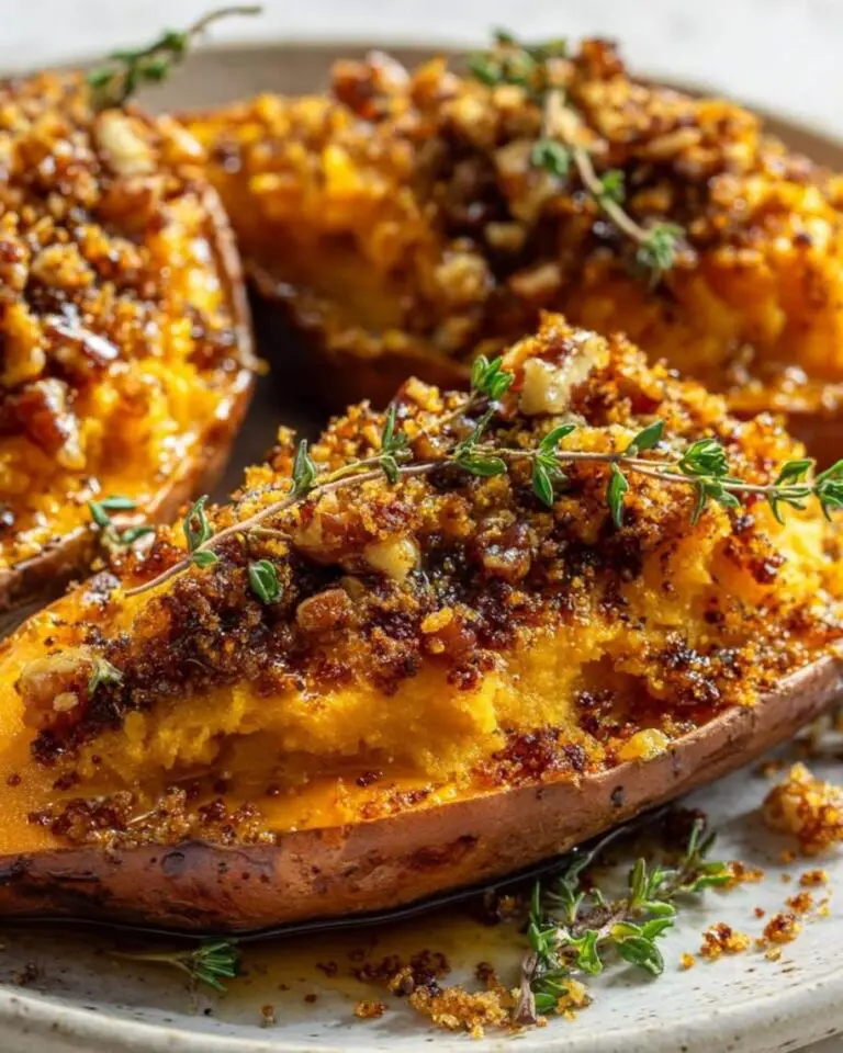 Delicious Twice-Baked Sweet Potatoes Recipe