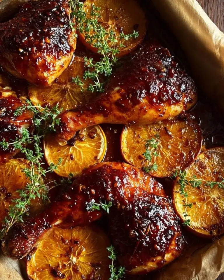 Easy Maple Orange Glazed Chicken Recipe