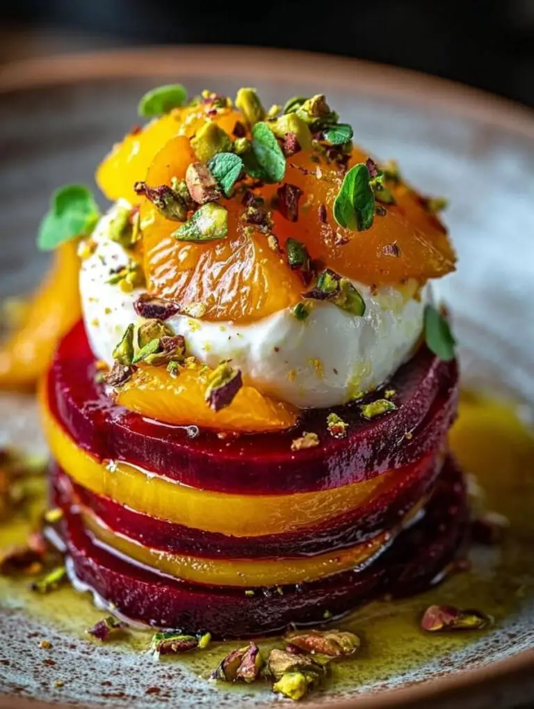 Roasted Golden Beet Recipe with Burrata and Citrus