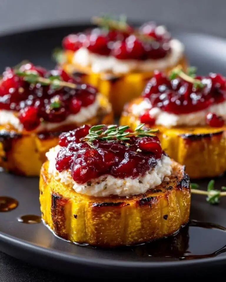 Spicy Cheesy Caramelized Delicata Squash