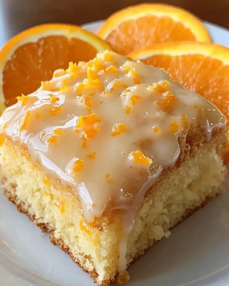 Simple Juicy Orange Breakfast Cake Recipe