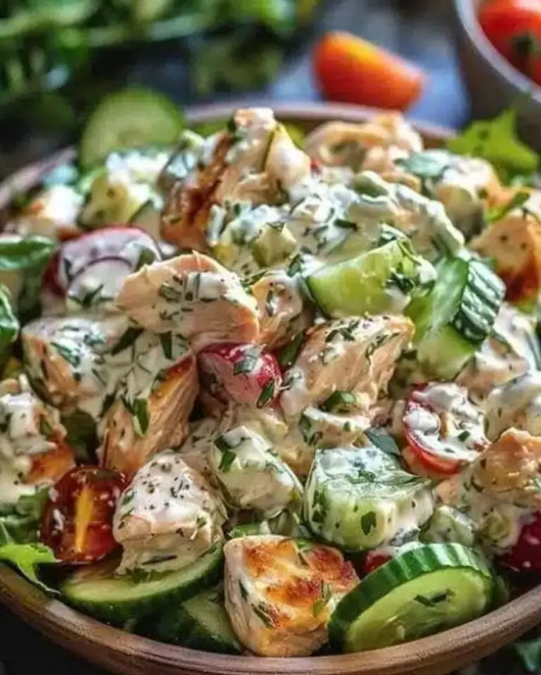 Refreshing Tzatziki Chicken Salad Recipe