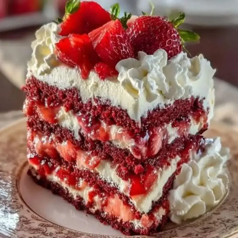 Easy Strawberry Earthquake Cake Recipe