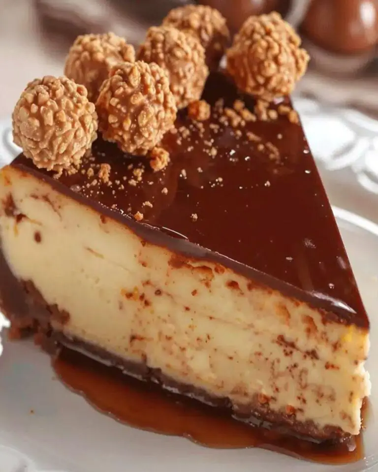 Easy Ferrero Rocher Chocolate Flan Recipe