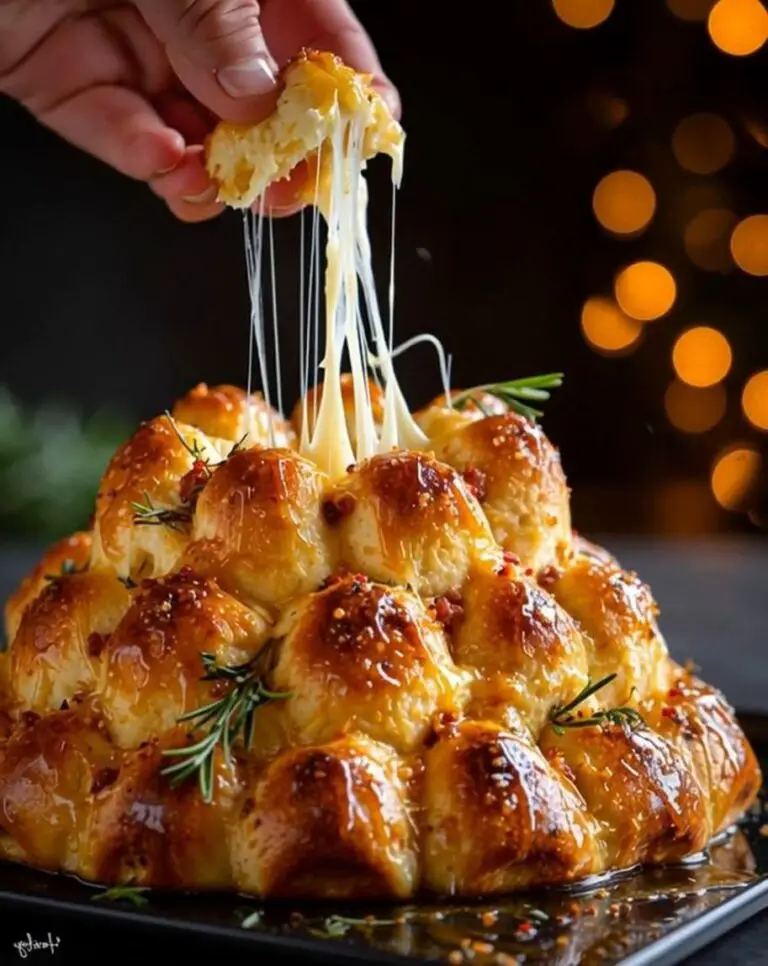 Sweet and Spicy Pull-Apart Christmas Tree Recipe