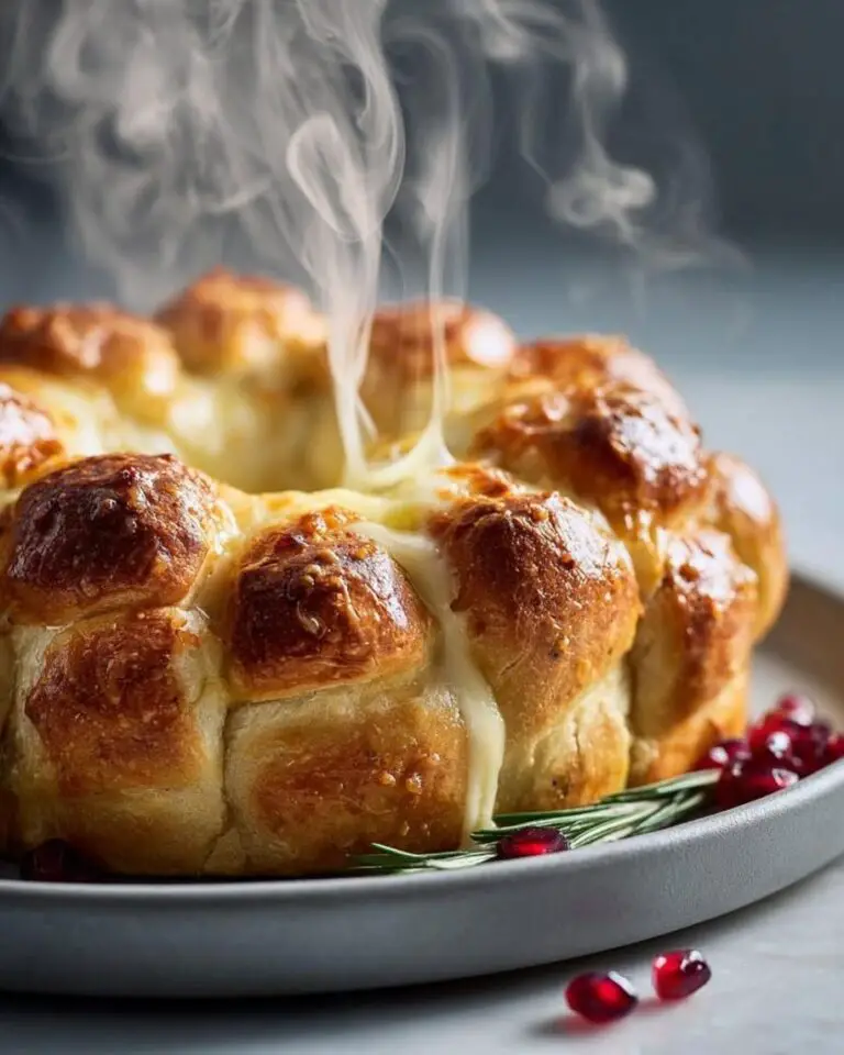 Easy Garlic Cheese Bomb Wreath Recipe