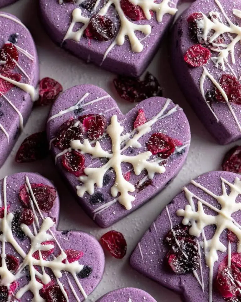 Irresistible Ube Cranberry Shortbread Recipe