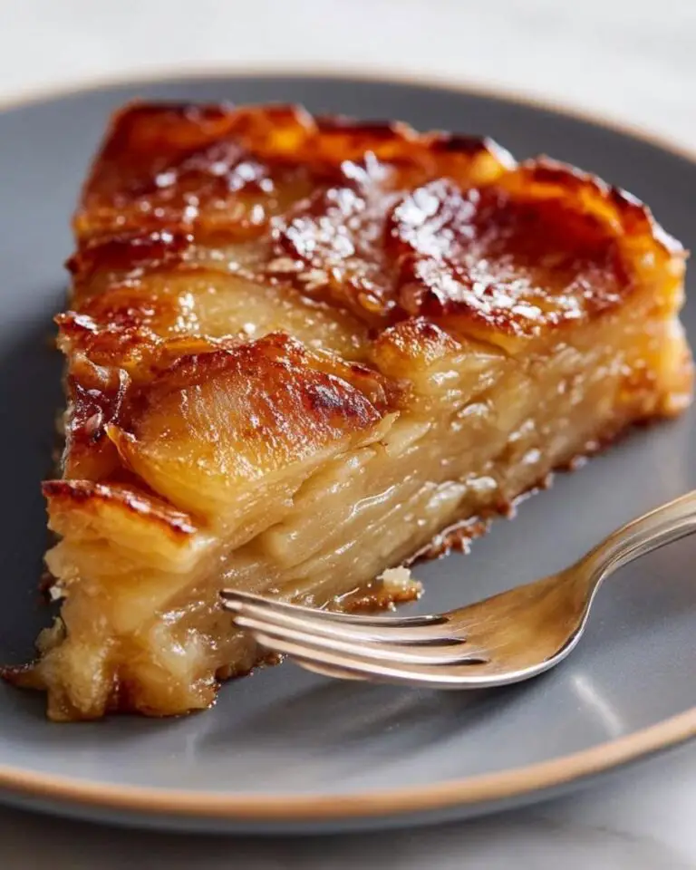 Easy Parmesan Potato Tarte Tatin Recipe