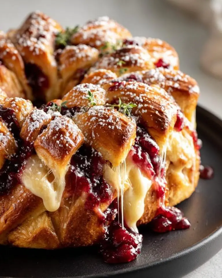 Ultimate Cranberry Brie Star Bread Recipe