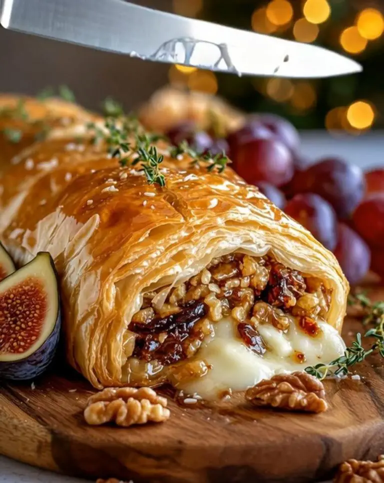 Easy Buttery Holiday Pastry Roll