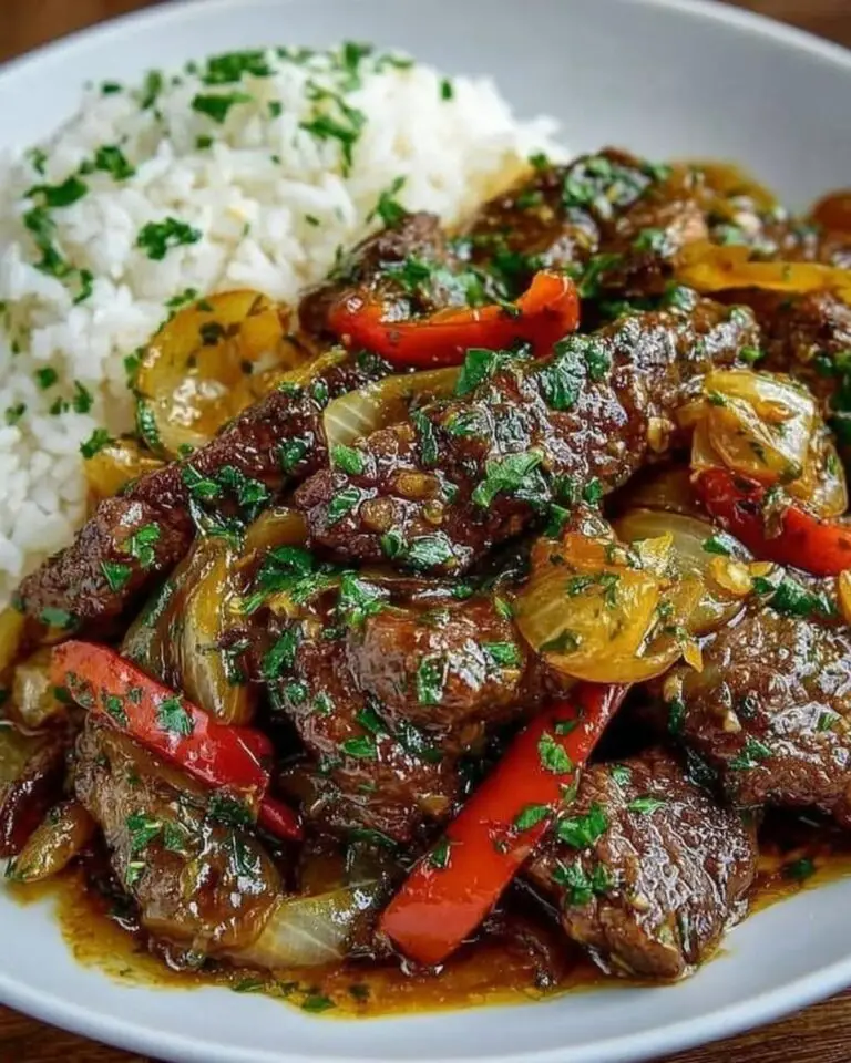Easy Chinese Pepper Steak Recipe