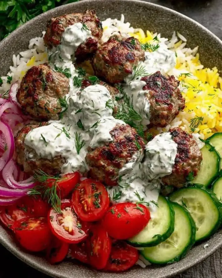 Easy Mediterranean Meatball Rice Bowl Guide
