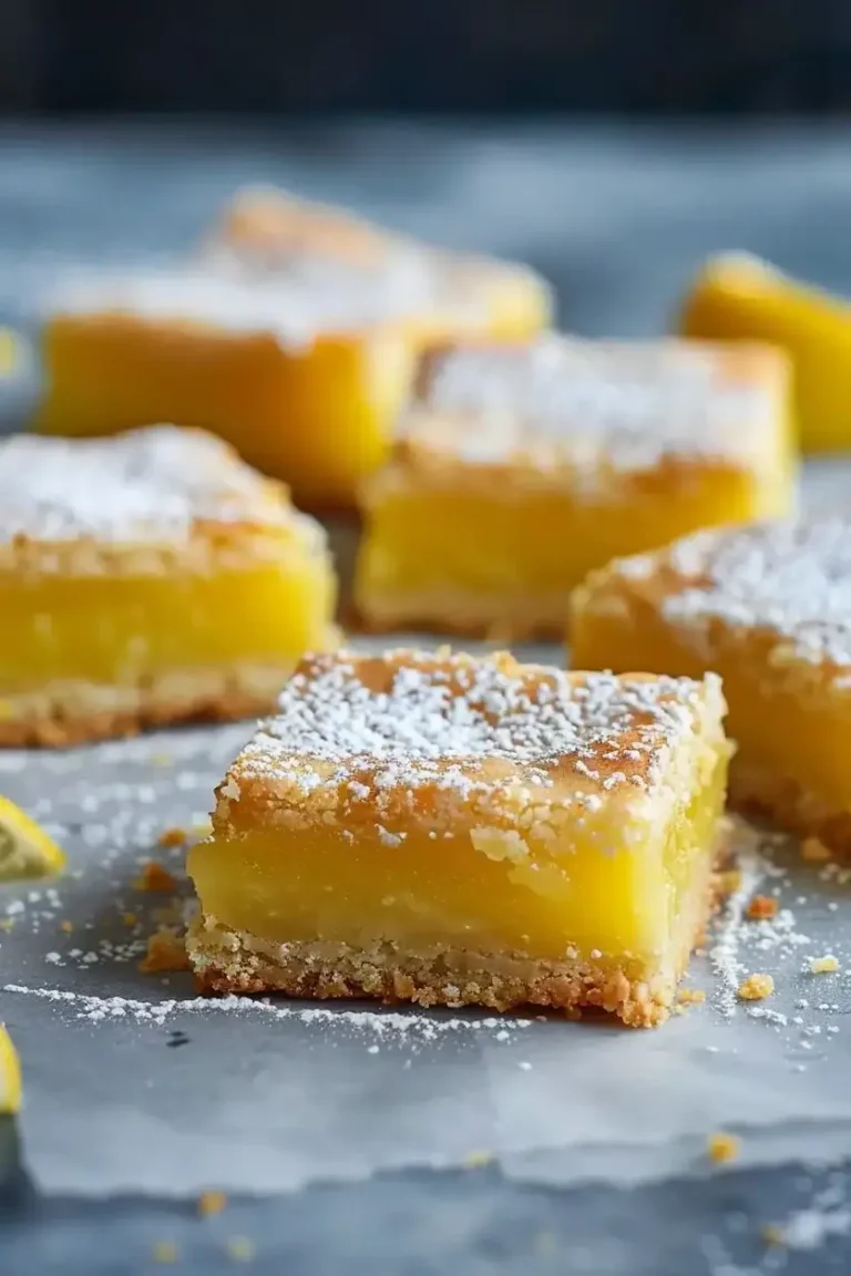 Sunny Lemon Squares Recipe